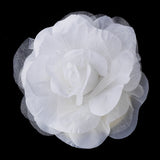 Flower Hair Clip 482-- Black,Blue,Green,Pink,Purple,White,Yellow,Red