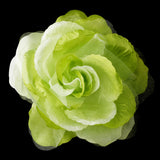 Flower Hair Clip 483-- Black,Blue,Green,Pink,Purple,White,Yellow,Red