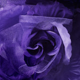 Flower Hair Clip 483-- Black,Blue,Green,Pink,Purple,White,Yellow,Red