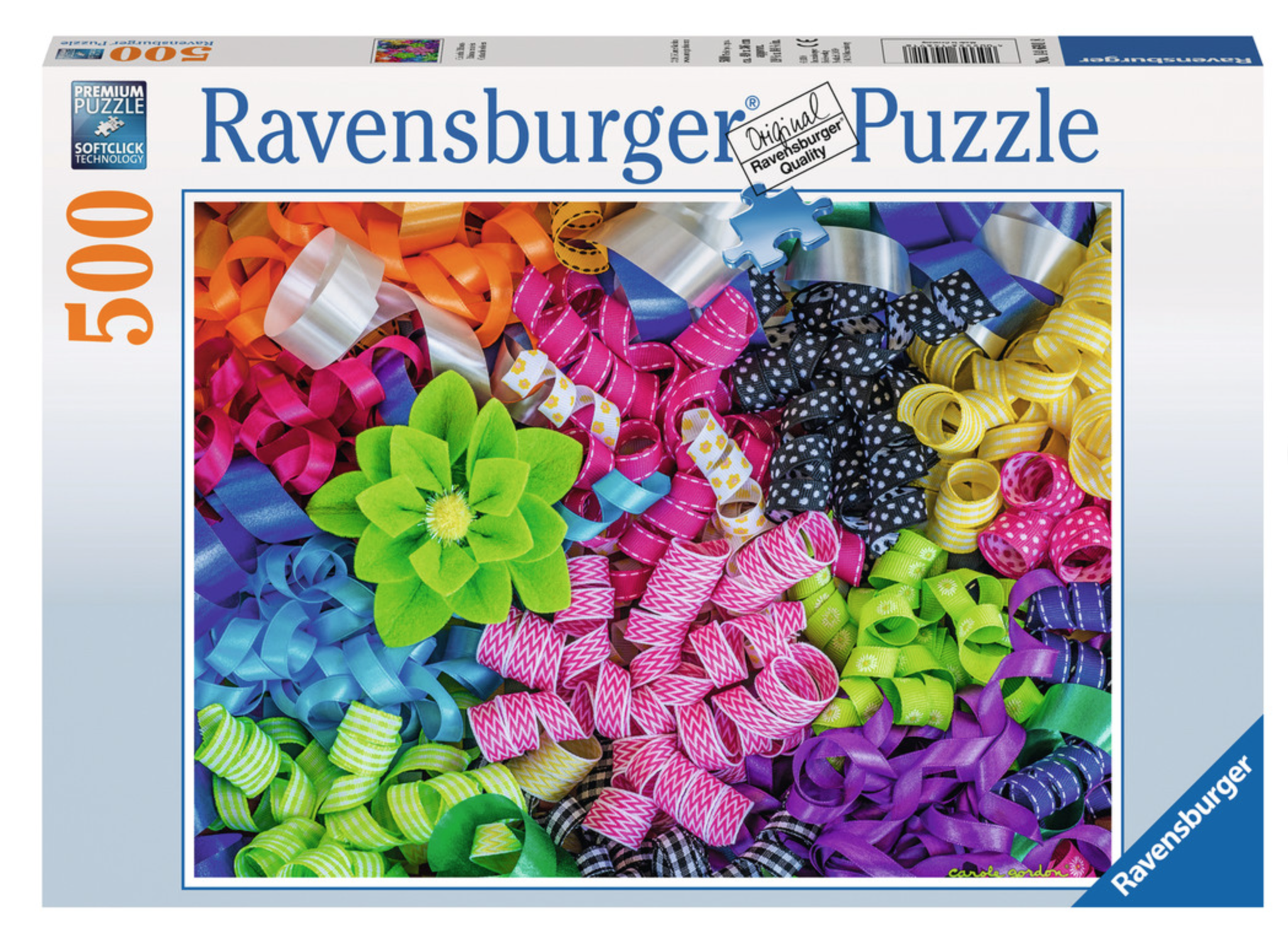 Ravensburger Adult Puzzles 500 pc Puzzles - Colorful Ribbons 14691