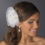 Precious Dahlia Flower Hair Accessory with Genuine Swarovski Crystals 1134