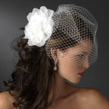 Precious Dahlia Flower Hair Accessory with Genuine Swarovski Crystals 1134