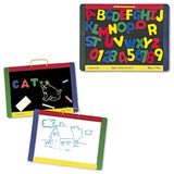 Melissa and Doug Kids Toy, Magnetic Chalkboard and Dry-Erase Board