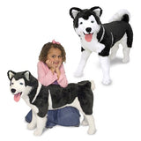 Toddler Melissa & Doug Oversize Plush Husky Dog
