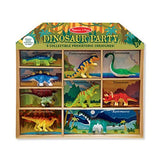 Melissa & Doug Dinosaur Party Play Set - 9 Collectible Miniature Dinosaurs in a Case