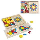 Melissa and Doug Toy, Pattern Blocks and Boards