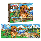 Melissa and Doug Kids Toy, Land of Dinosaurs 48-Piece Floor Puzzle - Dinosaur Toy