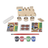 Melissa & Doug Decorate-Your-Own Wooden Train Craft Kit