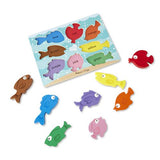 Melissa & Doug Colorful Fish Chunky Puzzle (8 Piece)