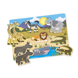 Melissa & Doug Safari Peg Puzzle