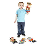 Melissa and Doug Kids' Bold Buddies Adventure Set Hand Puppets