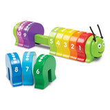 Melissa & Doug Counting Caterpillar - Classic Wooden Toy With 10 Colorful Numbered Segments