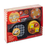 Toddler Melissa & Doug 'Press & Serve' Wooden Waffle Set