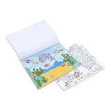 Melissa & Doug Color-Your-Own Sticker Pad - Animals (200+ Stickers to Color, 18 Scenes to Fill)