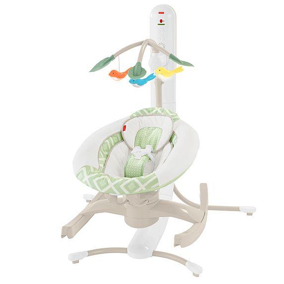 Fisher Price 4-in-1 Smart Connect Cradle 'n Swing DKD85