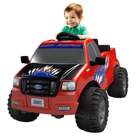 Fisher Price Power Wheels® Ford Lil F-150 Red , Yellow , Silver