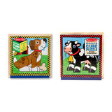 Melissa & Doug Farm & Pet Cube Puzzle Combo