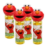 Little Kids Sesame Street 4-Piece Bubble Heads with Wand, Elmo