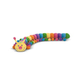 Melissa & Doug Longfellow Caterpillar - Rainbow-Colored Stuffed Animal With 32 Floppy Feet (over 2 feet long)