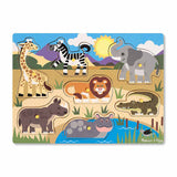Melissa & Doug Safari Peg Puzzle