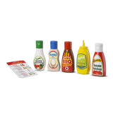 Melissa & Doug 6pc Favorite Condiments Play Food Set