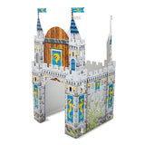 Melissa & Doug Medieval Castle Indoor Corrugate Playhouse (Over 5 Feet Tall)
