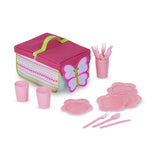 Melissa & Doug Girls' Cutie Pie Butterfly Picnic Set