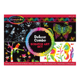 Melissa and Doug Kids Toy, Deluxe Combo Scratch Art Set