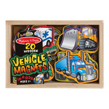 Melissa & Doug Wooden Vehicle Magnets
