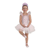 Melissa & Doug Ballerina Role Play Costume Set (4pc) - Includes Ballet Slippers, Tutu, Women's, Size: Small, Gold/Pink