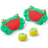 Melissa & Doug Sunny Patch Skippy Frog Toss and Grip Action Game - 2 Mitts, 2 Soft Balls