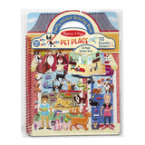 Melissa & Doug Pet Shop Puffy Sticker Play Set