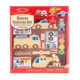 Melissa and Doug Kids' Rescue Vehicles Set