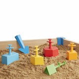 Melissa & Doug Sandblox Sand Shape-and-Mold Tool Set