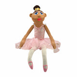 Melissa & Doug Ballerina Puppet - Full-Body With Detachable Wooden Rod for Animated Gestures