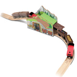 Melissa & Doug Magic Mine Train Tunnel Wooden Train Accessory Set With Sound Effects (5pc)