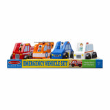 Melissa & Doug Emergency Vehicle Set