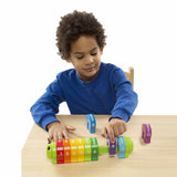 Melissa & Doug Counting Caterpillar - Classic Wooden Toy With 10 Colorful Numbered Segments