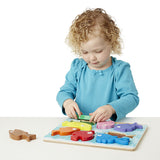 Melissa & Doug Colorful Fish Chunky Puzzle (8 Piece)
