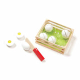 Melissa & Doug Slice & Sort Wooden Eggs