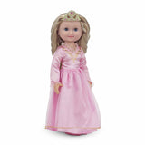 Melissa & Doug Celeste 14-Inch Poseable Princess Doll With Pink Gown and Tiara