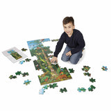 Melissa & Doug Rainforest Jumbo Jigsaw Floor Puzzle 100pc