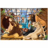 Melissa And Doug Daniel And The Lions' Den Jumbo Floor Puzzle 48pc