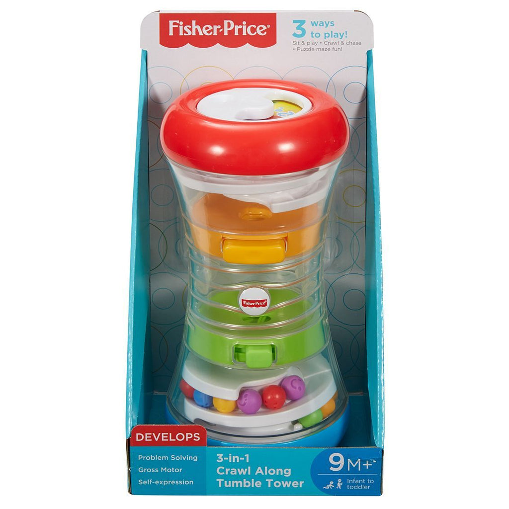 Fisher Price 3-In-1 Crawl Along Tumble Tower DRG12