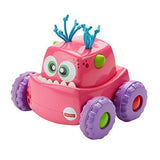 Fisher Price Press 'N Go Monster Truck Green DRG15 & Pink DRG14