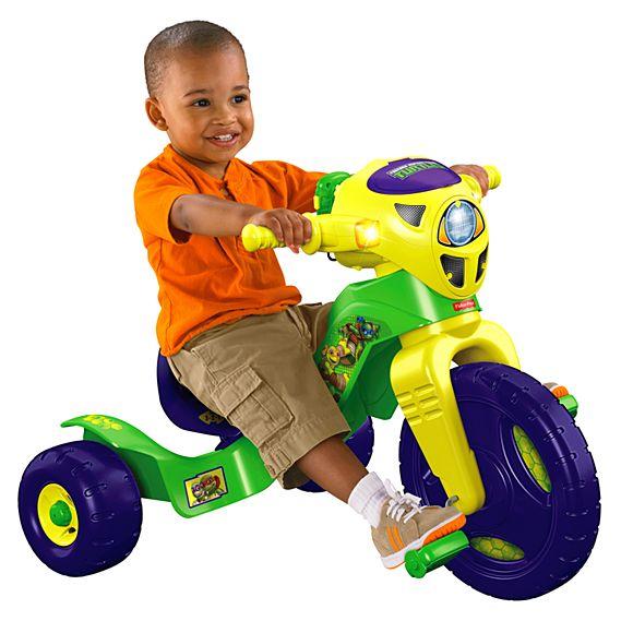 Fisher Price Nickelodeon™ Teenage Mutant Ninja Turtles™ Lights & Sounds Trike DRH68