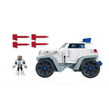 Fisher Price Imaginext® Teen Titans Go!™ Cyborg & Transforming Battle Rig DTM78