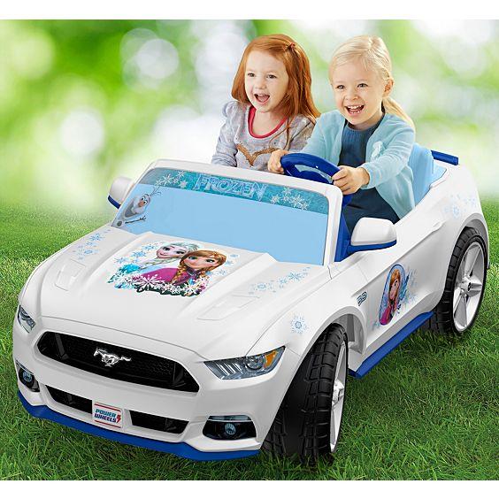 Fisher Price Power Wheels® Smart Drive™ Disney Frozen Ford Mustang
