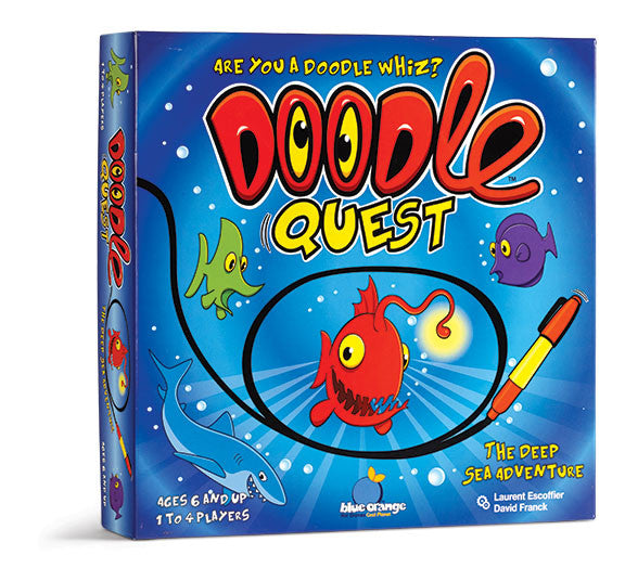 Blue Orange Doodle Quest