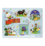 Melissa & Doug Nursery Rhymes 2 - Sound Puzzle 6pc